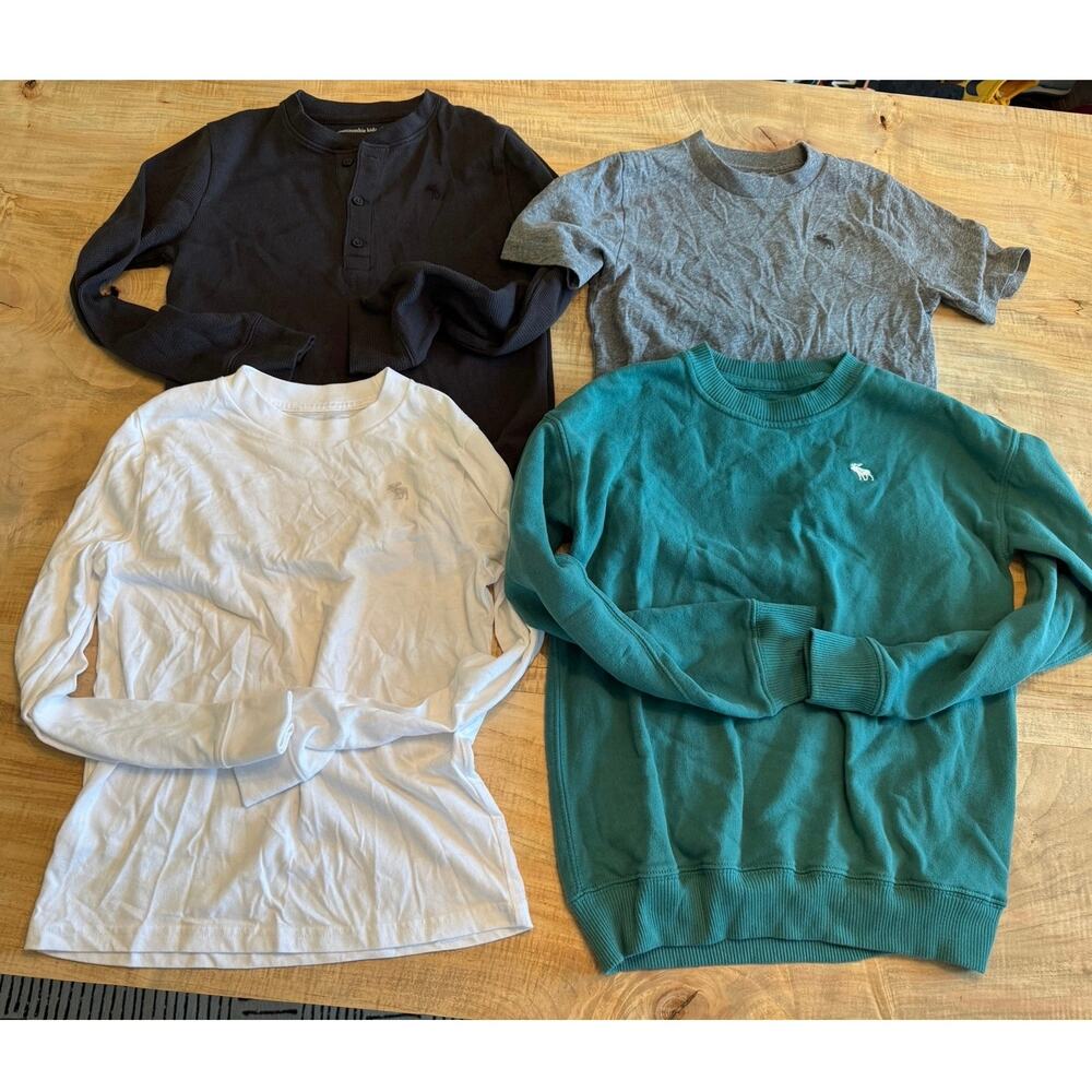 Abercrombie kids sweatshirt/tshirt bundle size 9/10